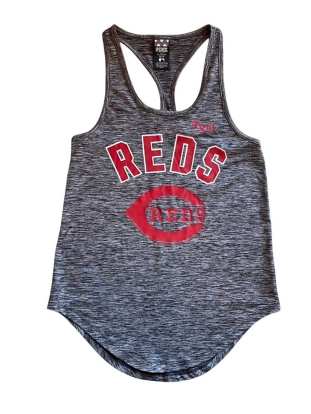 PINK Victoria's Secret Cincinnati Reds Racerback Tank x MLB Collaboration - XS